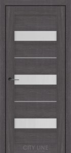 Дуб шато/Сатин білий 